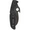 Spyderco 2024 Spyderco Matriarch 2 Lightweight Black Emerson Opener/Black Blade Serrated SPY-C12SBBK2W - alternate 2